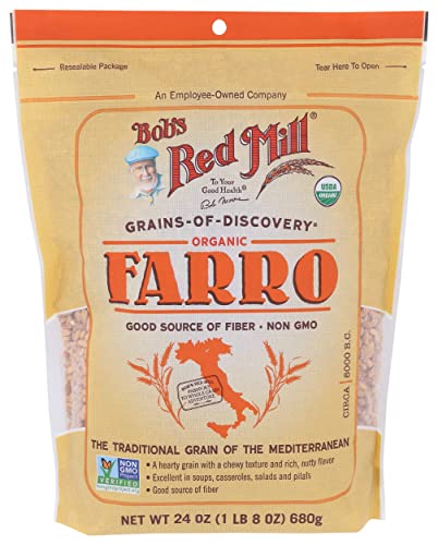 Bob's Red Mill Organic Whole Grain Farro, 24 oz