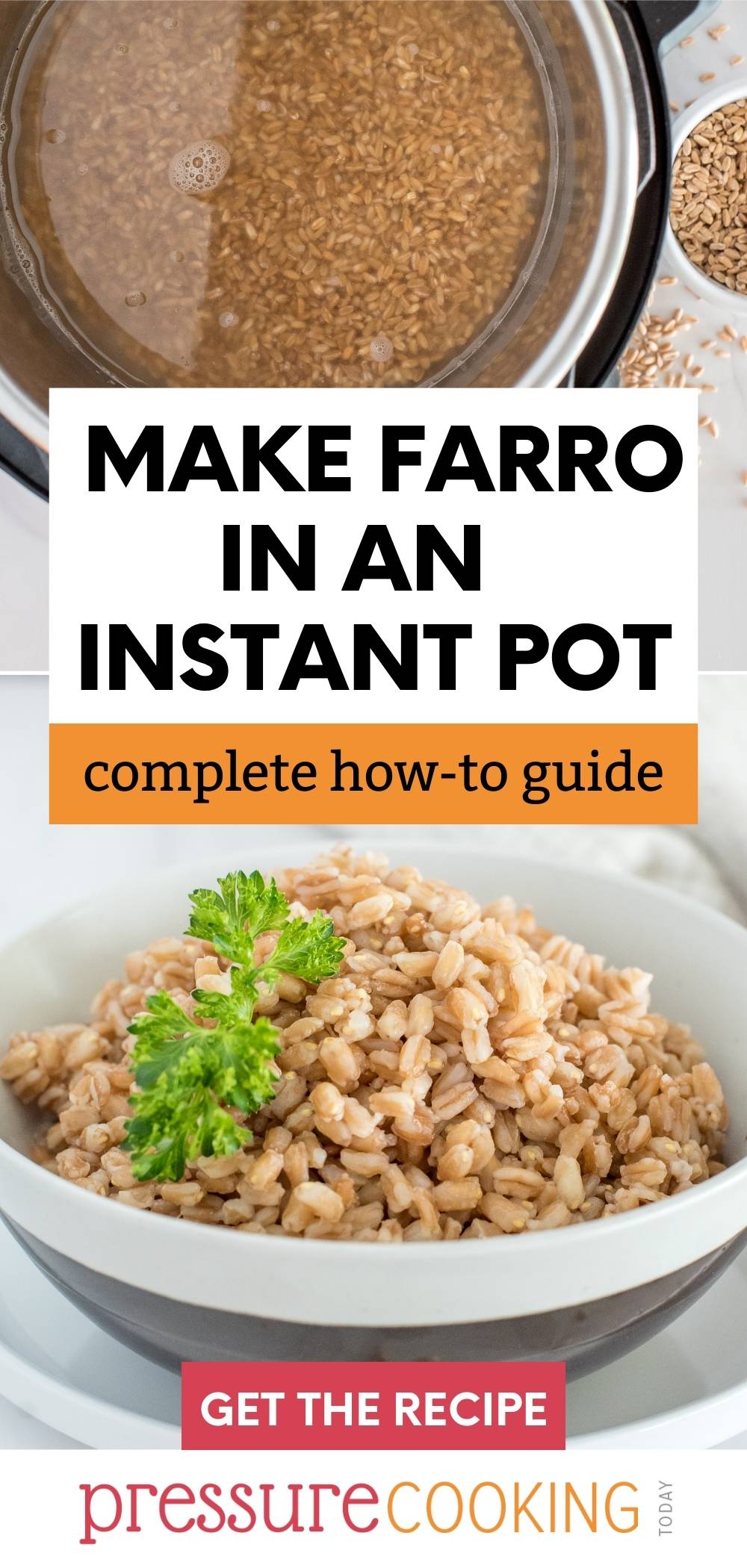 How to Cook Farro in an Instant Pot via @PressureCook2da